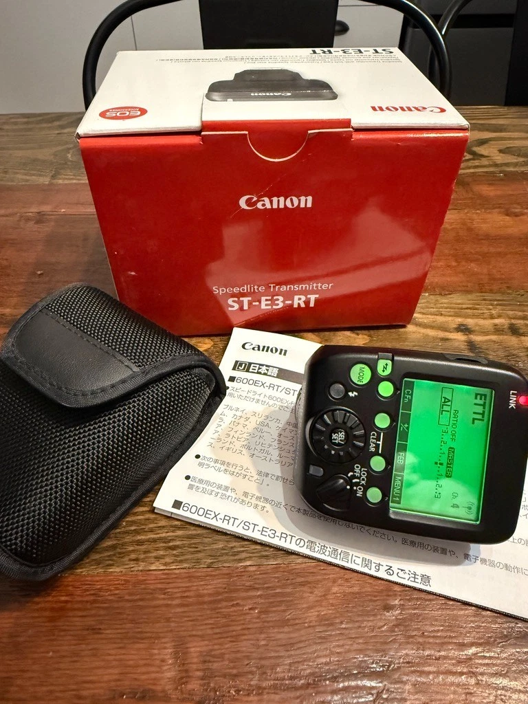Canon Speedlite ST-E3-RT Émetteur Radio - Ouvert Mais Jamais Utilisé - Pour Flashes Canon
