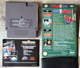 Arch Rivals EMBALAJE ORIGINAL ALEM&Aacute;N E instrucciones - Juego Nintendo NES PAL B Basket Brawl