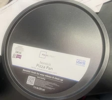 Mainstays 12 inch Non-Stick Pizza Pan , Gray Pizza Crisper Made In USA