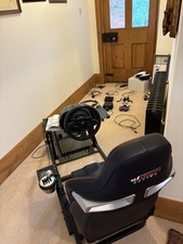 Thrustmaster T300RS GT Omega Racing Simulator Cockpit PS4 PSVR Bundle Games