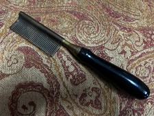 Antique Vintage ca 1920 s Hot comb brush barber salon hairdresser, neat decor