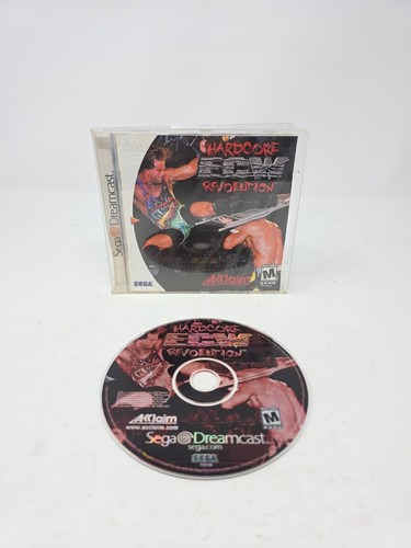 Hardcore ECW Revolution Sega Dreamcast Complete With Manual CIB Read Description - Picture 1 of 10
