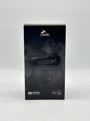 Cardo Packtalk Pro Motorcycle Bluetooth Communication System DMC