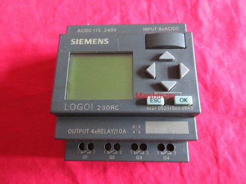 1 Stück gebraucht Siemens 6ED1 052-1FB00-0BA3 LOGO 230RC 6ED1052-1FB00-0BA3 gut - Bild 1 von 7
