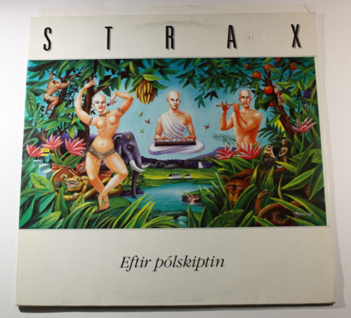 1988 Iceland Vinyl Record: STRAX, EFTIR POLSKIPTIN, SKIFAN SLP-040, EX/NM - Afbeelding 1 van 6