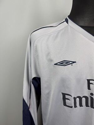 Chelsea FC Umbro 長袖シャツ ホワイト CHELSEA 2003 2005 GOALKEEPER SHIRT FOOTBALL SOCCER JERSEY