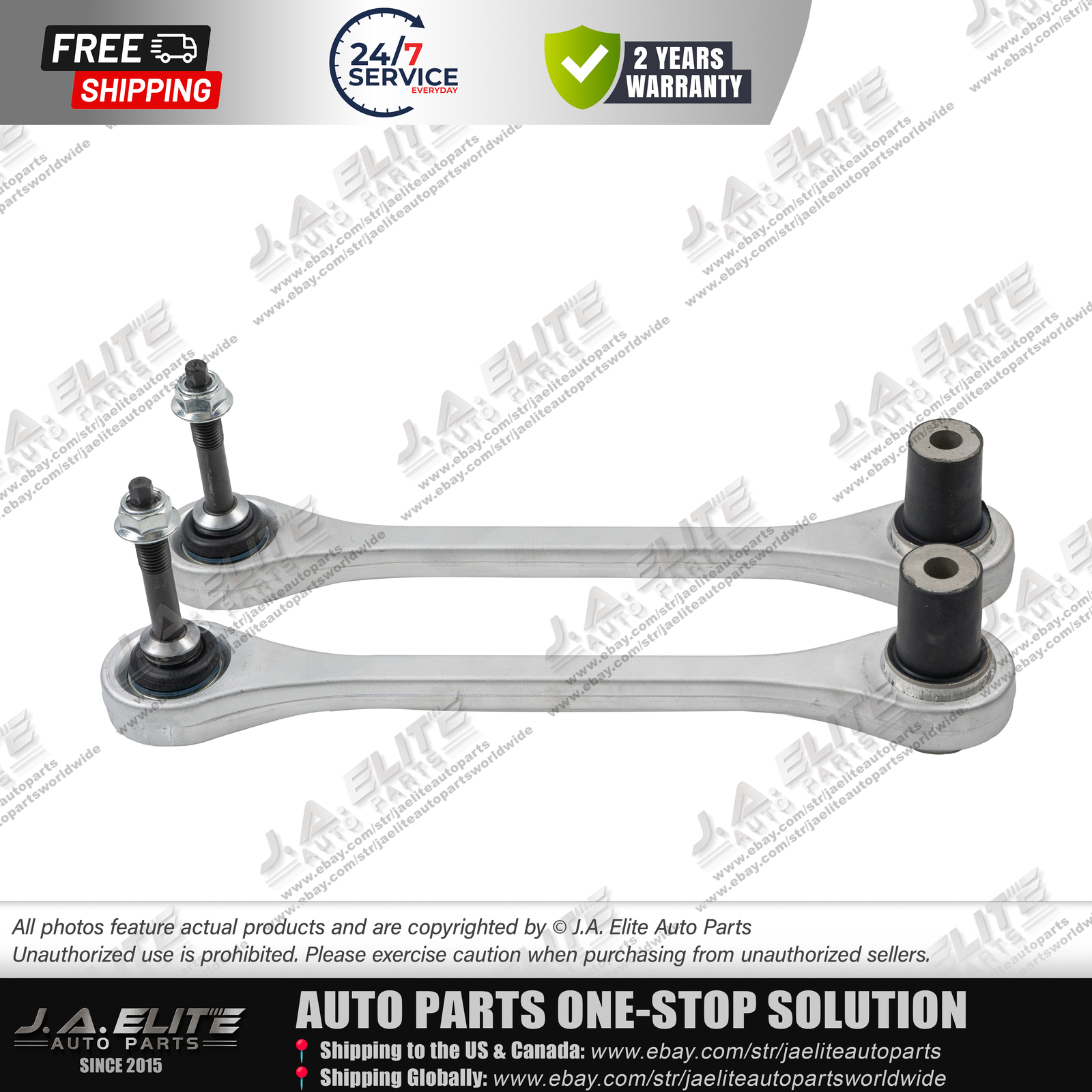 2pcs Rear Track Rod Control Arm fit Bentley Continental Flying Spur, 4E0501529G