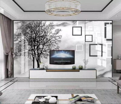 3D Black Branches G9705 Wallpaper Wall Murals Removable Self-adhesive Honey