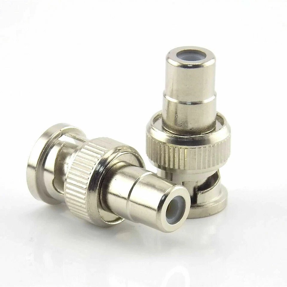 BNC Male to RCA Phono Female Connector CCTV (Audio/Video) Cable adapter - Image 4 of 4
