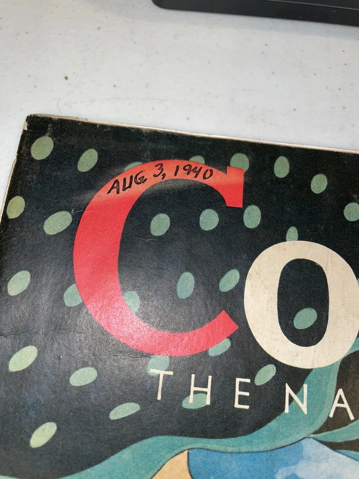 Collier’s Magazine August 3, 1940 Agatha Christie Vintage Ads Ex Library  - Image 4 of 4