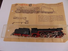 N Scale Arnold 0221 DB BR01 4-6-2 Steam Locomotive with Tender & Paperwork.