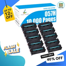 057 for Canon 057H Toner ImageCLASS MF445dw LBP227dw LBP226dw High Yield Lot