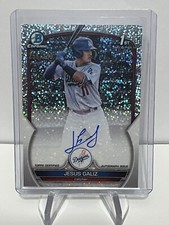 2023 Bowman Chrome - Prospect Autographs Speckle Refractor #CPA-JGZ Jesus Galiz