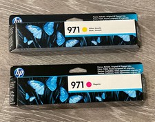 HP 971  Magenta and Yellow High Yield Original Ink Cartridge (CN627AM)    #M20