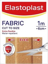 ELASTOPLAST Fabric Cut-to-Size Plaster Strips 6cmx10cm (10)