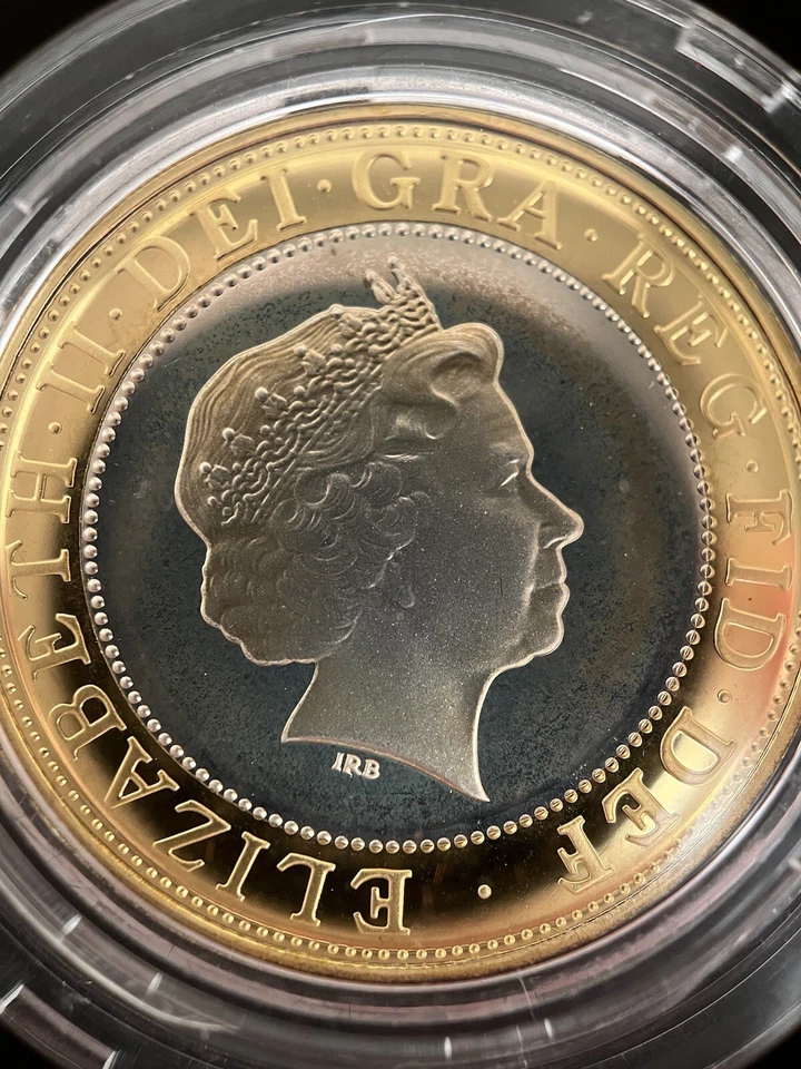 2001 United Kingdom Silver Piedfort Proof Two Pounds Marconi Telegraph Coin COA - Image 3 of 3