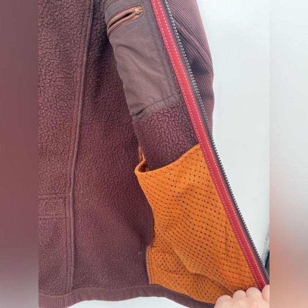 Patagonia brown Womens synchilla jacket size XS thumbnail 5