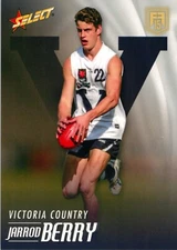 2015 Brisbane Lions AFL Select Future Force Rookie Card - Jarrod Berry