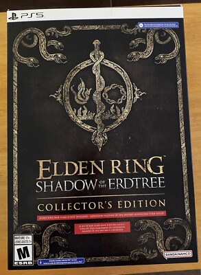 Elden Ring - Shadow of the Erdtree Collectors Edition PS5 In Hand Ready To Ship