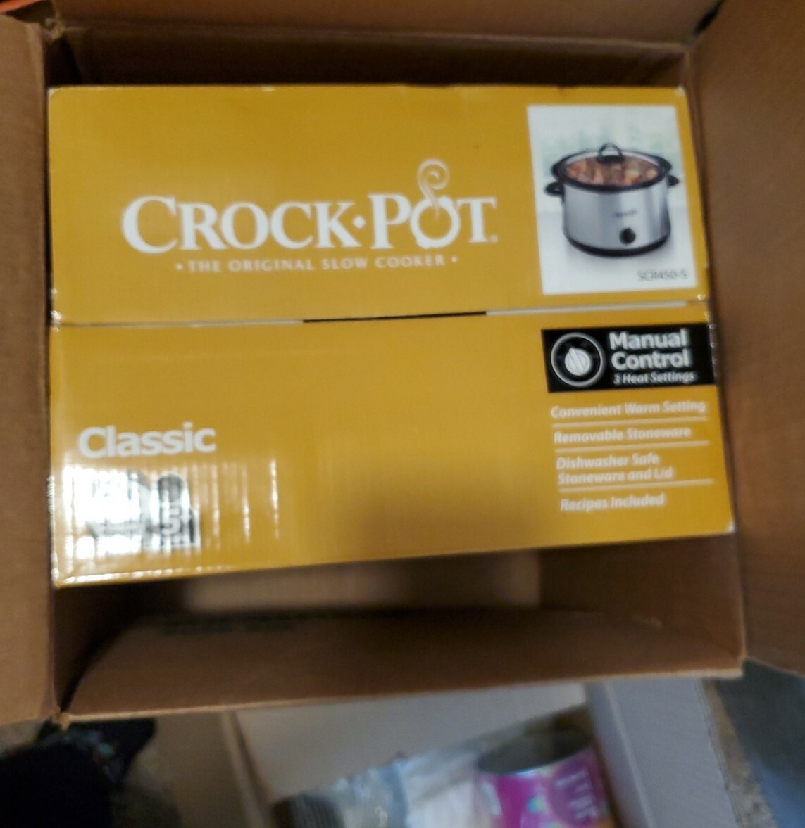 CrockPot SCR450S 4.5Q Slow Cooker 48894043383 eBay