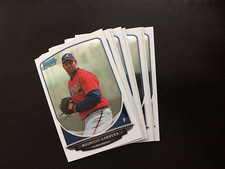 2013 Bowman Chrome BCP114 Mauricio Cabrera 10 count lot Atlanta Braves