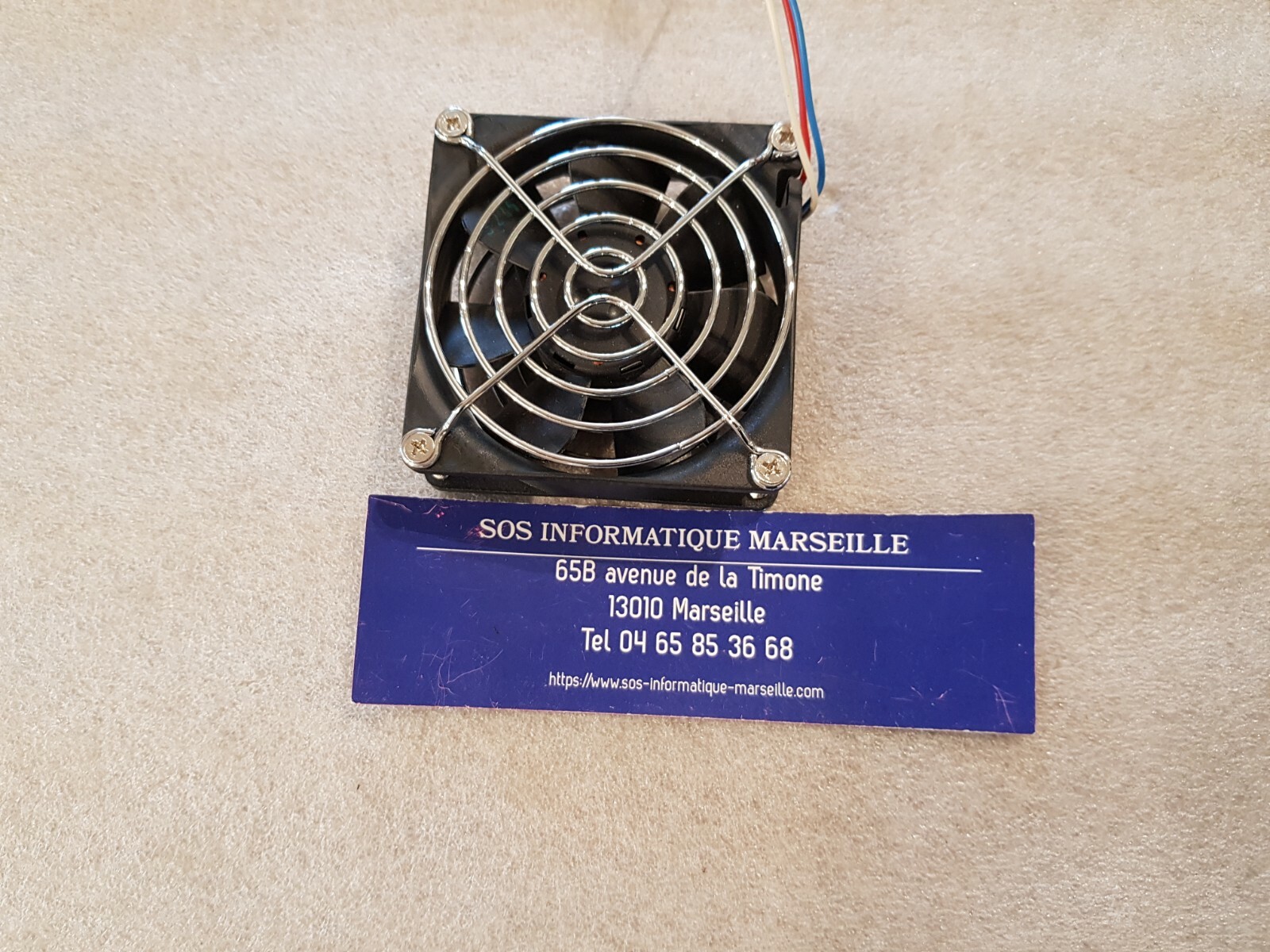 Ventilateur 80mm PAPST 8412 N/2GLE pour remplacer un ventilateur de NAS bruyant