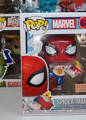 Funko Pop! Marvel Spider-Man Pi Pizza Box Lunch Exclusive #672