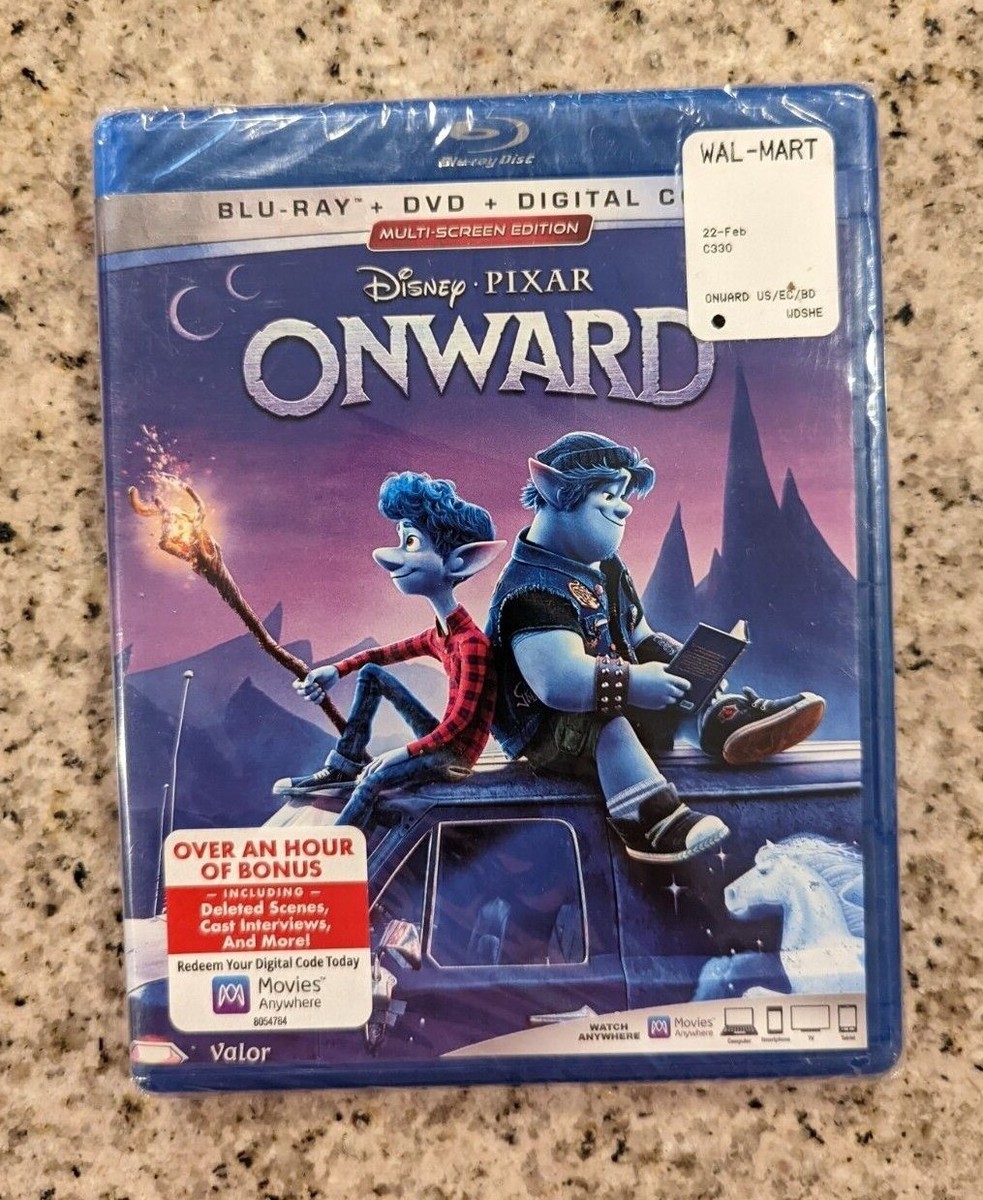 Onward Blu Ray Brand New Factory Free Shipping Disney Pixar