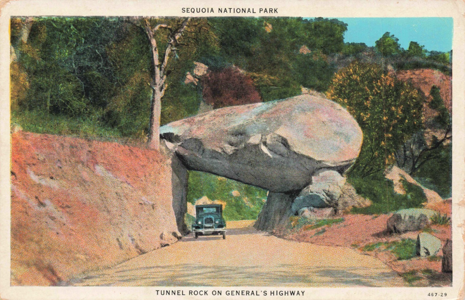 Tunnel Rock on Generals Highway, Sequoia National Park, CA PC Posted ...