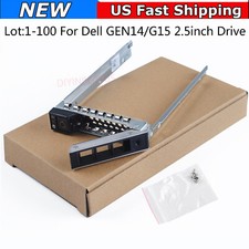 Lot Dell DXD9H Gen15/14th 2.5" HDD Drive Tray R750 R650 R550 R450 R750xd T350