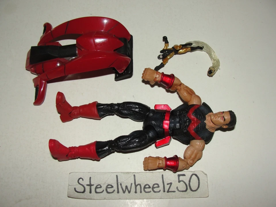 Figura Marvel Legends Wonder Man 2005 Toybiz 6" Legendary Riders Yellowjacket Foto 3 de 3