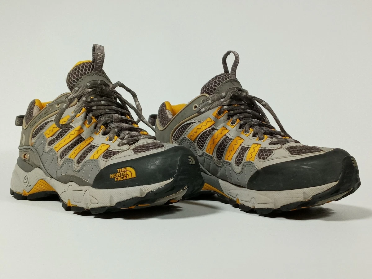 The North Face Women's Size 7.5 Gore-Tex XCR Hiking Trail Shoes 551044 Gray  Good