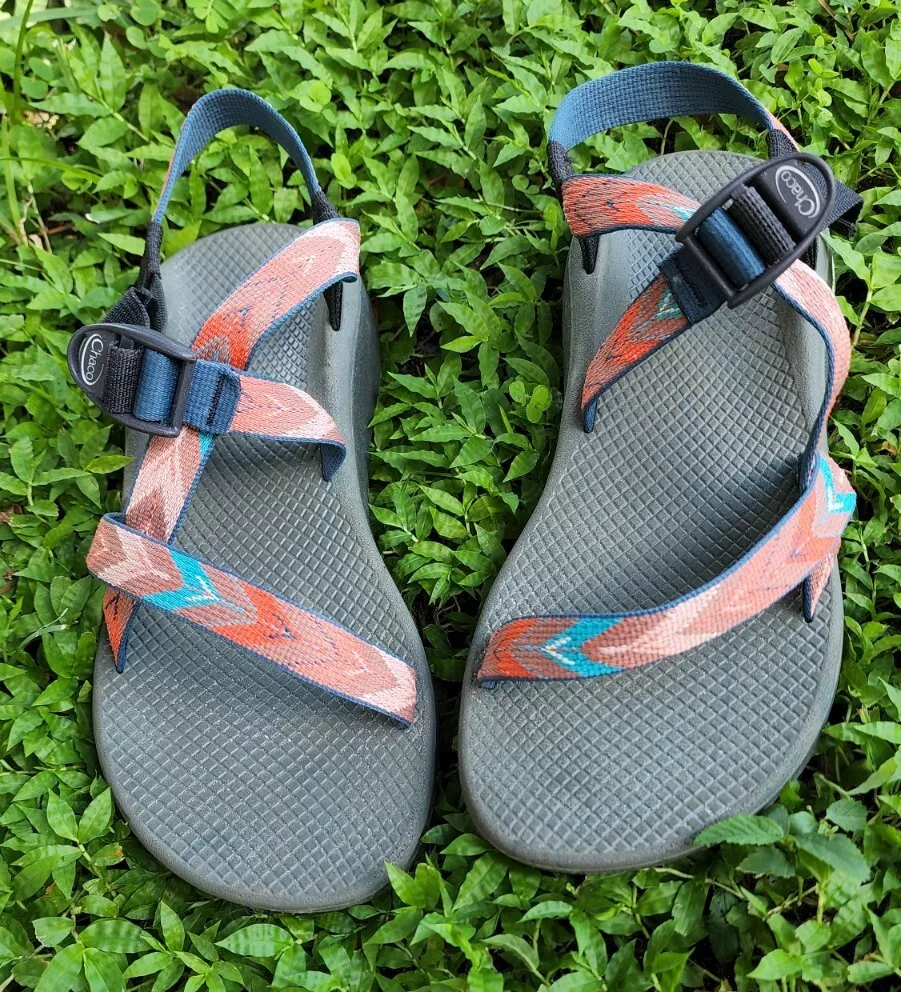 Chaco Z 1 Cloud Aerial Rosette Strap Sandals Womens Size 11