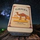 Camel Turkish & Domestic Blend Cigarette Tin Empty 5.5x3.5