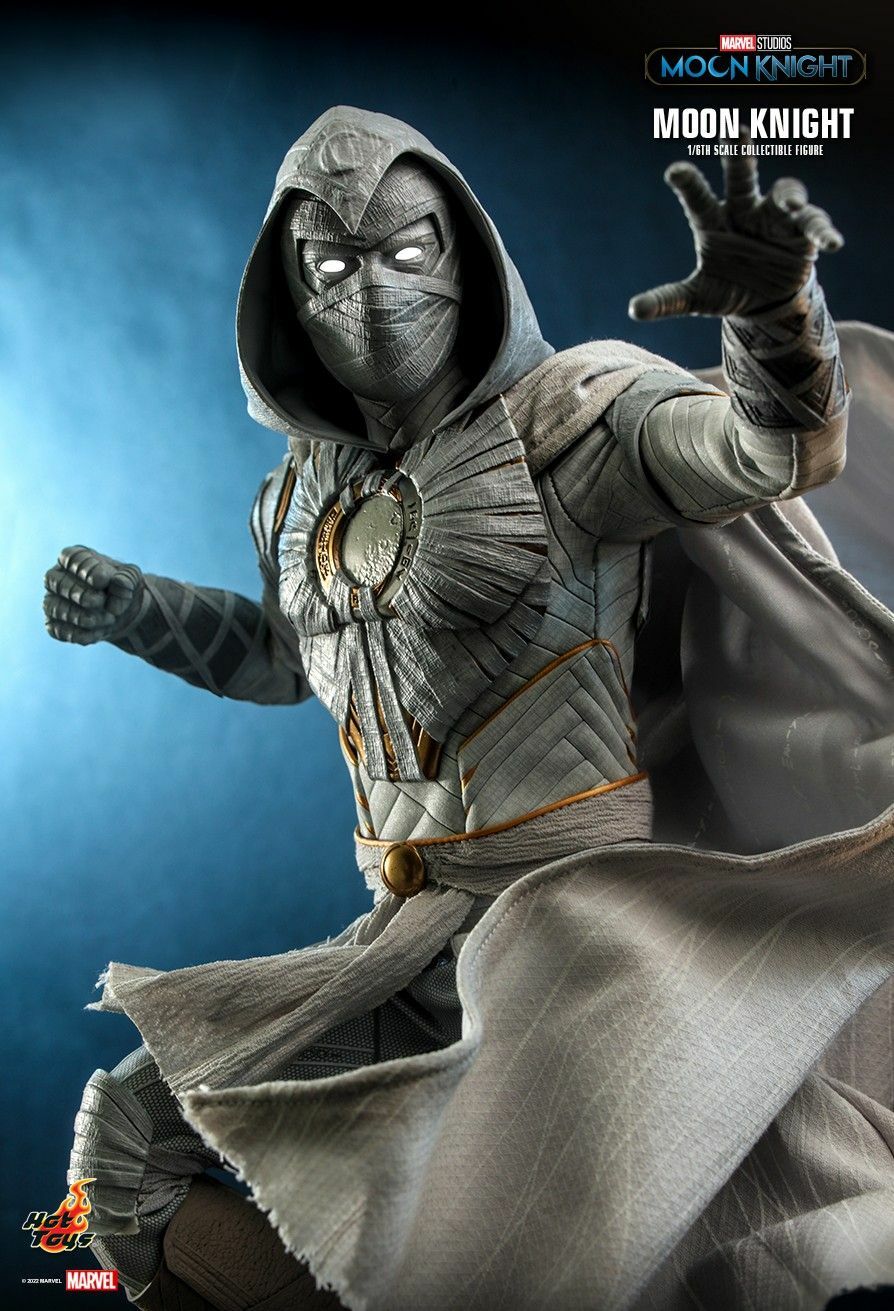 Authentic Hot Toys TMS075 Moon Knight 1/6 Collectible Action