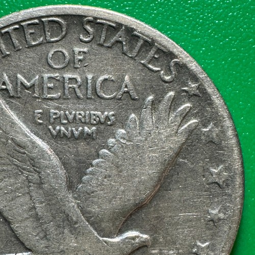 1926-D Standing Liberty Quarter Q124 - 第 7/10 張圖片