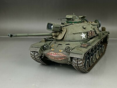 1/35 Built Vietnam War U.S M48A3 Patton Tank Model | eBay