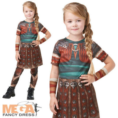 Astrid Mädchen Kostüm Drachenzähmen leicht gemacht Figur Kinderkostüm Outfit
