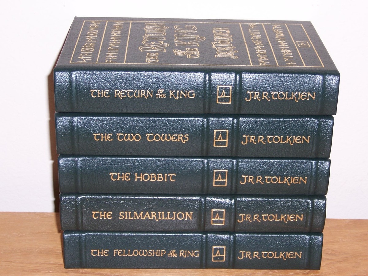 Easton Press LORD OF THE RINGS by J R R Tolkien 5 vols FELLOWSHIP