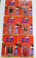 Complete Set Of 6 Disney  s "Hunchback Of Notre Dame" Figures - MINT ON CARDS