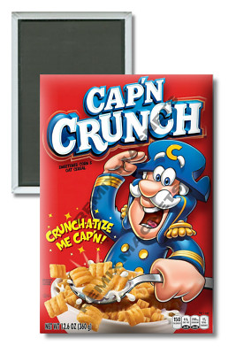 Cap'n Crunch Cereal Captain 2024 2'' x 3'' Refrigerator Magnet