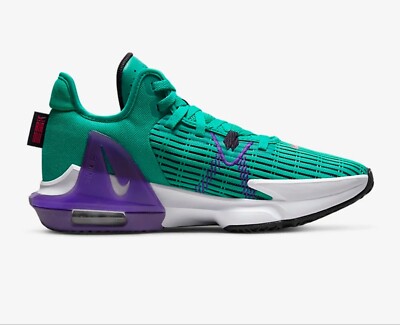 Nike LeBron Witness 6 Teal And Purple Colorway CZ4052-300 Men\'s US Size 9 NoBox Buy Nike LeBron Witness 6  main image 4
