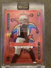 2023 Wild Card 5 card draw stacked deck Demario Douglas  1/1 SSP JOKER RC