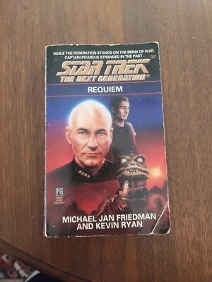 Star Trek The Next Generation 32 Requiem Michael Jan Friedman Kevin Ryan First 