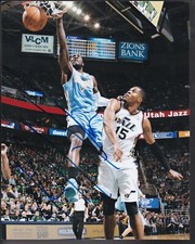 J.J. Hickson Denver Nuggets Signed 8x10 Photo LOM COA (PH5339) 