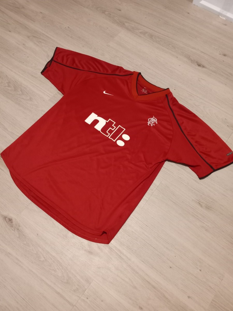Nike グラスゴー・レンジャース2000年アウェイ Lサイズ 未使用品 Glasgow Rangers FC 2000 Third ORIGINAL Nike Vintage Soccer