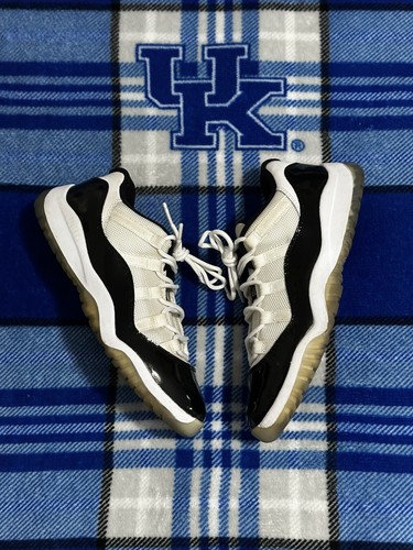 Nike Air Jordan 11 XI Concord Low GS size 3Y 505835-153 Kids Youth 2013 Black - Picture 5 of 9