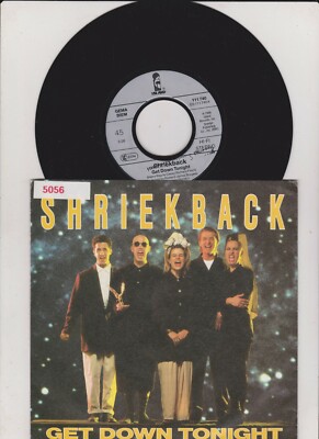  Shriekback - Get Down Tonight - Single 7'' Vinyl  nm - 
