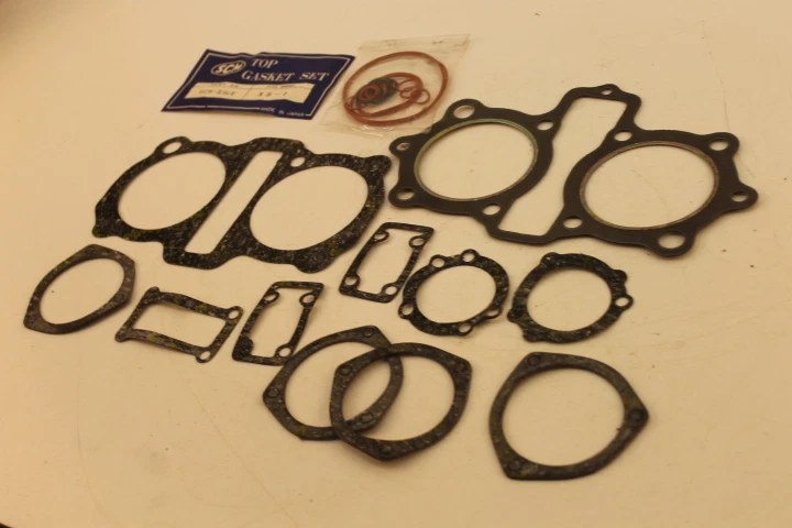 JUEGO DE JUNTAS DE EXTREMO SUPERIOR NUEVO SCM YAMAHA XS1 XS-1 Foto 4 de 4