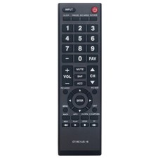 New CT-RC1US-18 Replace Remote for Toshiba TV 55L510U18 49L510U18 32L310U20